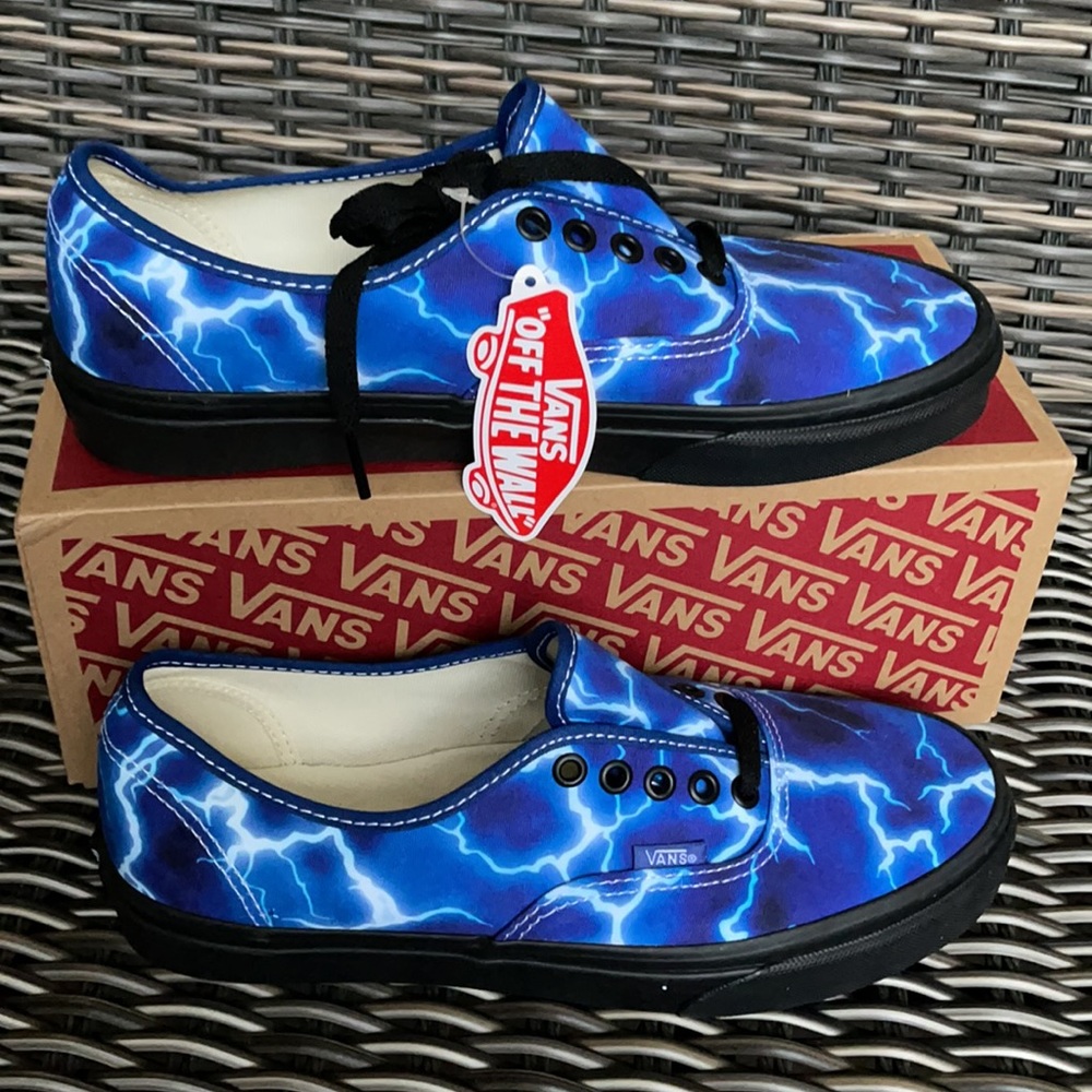 Vans Authentic Lightning Black/Blue WMNS - Picture 2 of 16